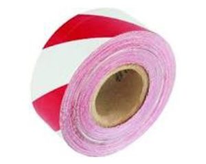 Red & White Barrier Tape 75mm x 500M